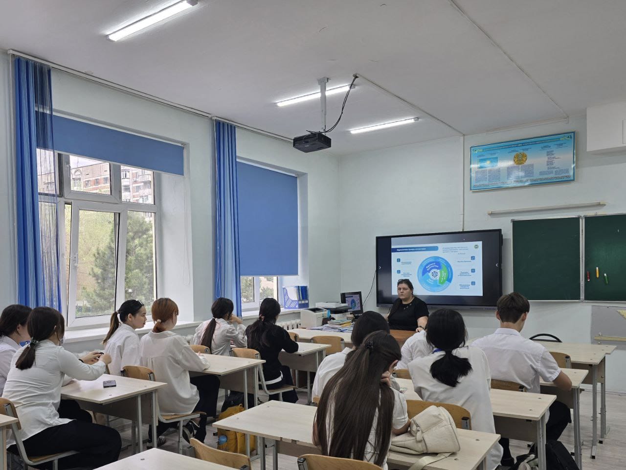 Классные часы по программе Көмек