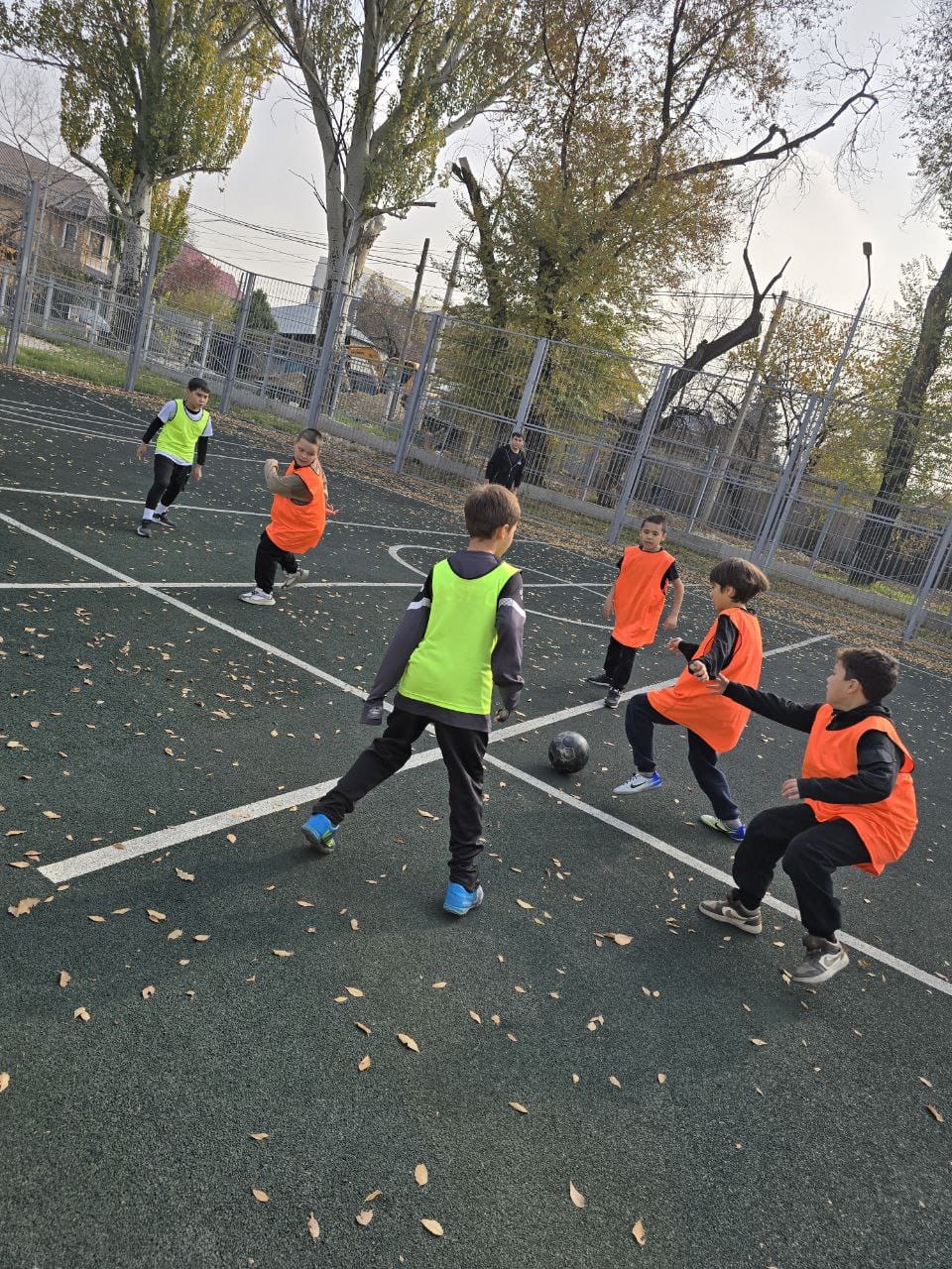 Күзгі каникул кезінде 5-сынып оқушылары арасында футбол жарыстары